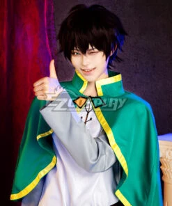 Kono Subarashii Sekai Ni Shukufuku O Kazuma Sato Cosplay Costume - A Edition -EZCOSPLAY SHOP kono subarashii sekai ni shukufuku o kazuma sato cosplay costume 05