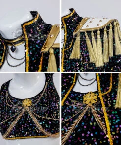 Kpop Demon Hunters Mira Golden Black Dance Outfit Cosplay Costume 24 Kpop Demon Hunters Mira Golden Black Dance Outfit Cosplay Costume -EZCOSPLAY SHOP kpop demon hunters mira golden black dance outfit cosplay costume 12