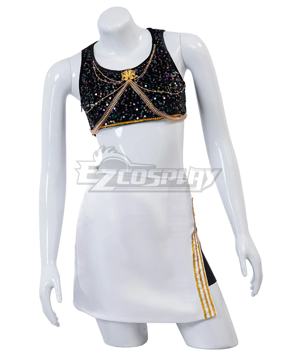 Kpop Demon Hunters Mira Golden Black Dance Outfit Cosplay Costume 8 Kpop Demon Hunters Mira Golden Black Dance Outfit Cosplay Costume - Image 8
