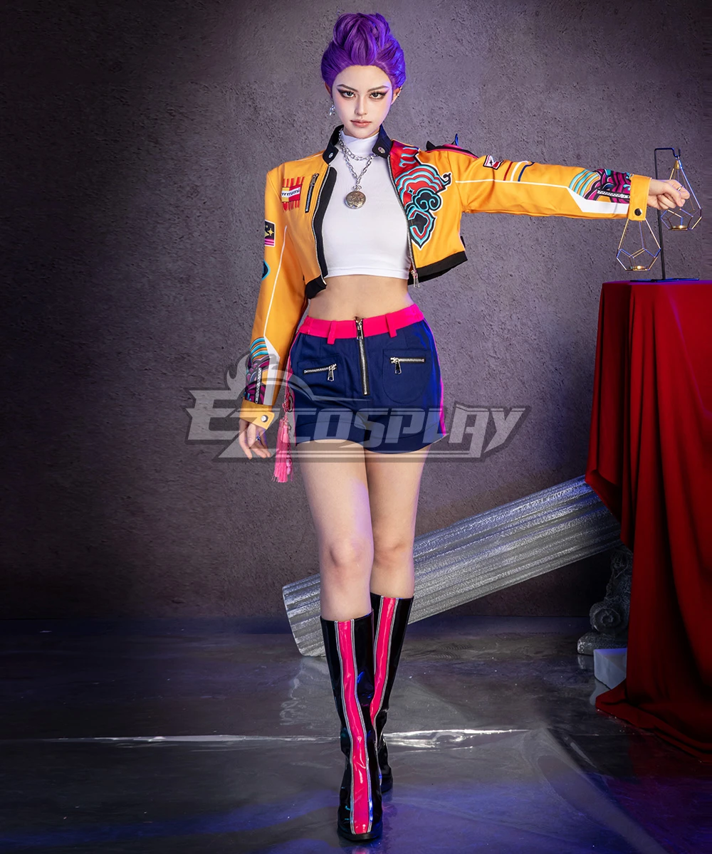 Kpop Demon Hunters Rumi Cosplay Costume 2 Kpop Demon Hunters Rumi Cosplay Costume - Image 2