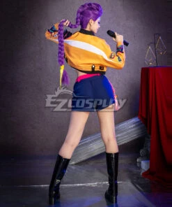 Kpop Demon Hunters Rumi Cosplay Costume 16 Kpop Demon Hunters Rumi Cosplay Costume -EZCOSPLAY SHOP kpop demon hunters rumi cosplay costume 04