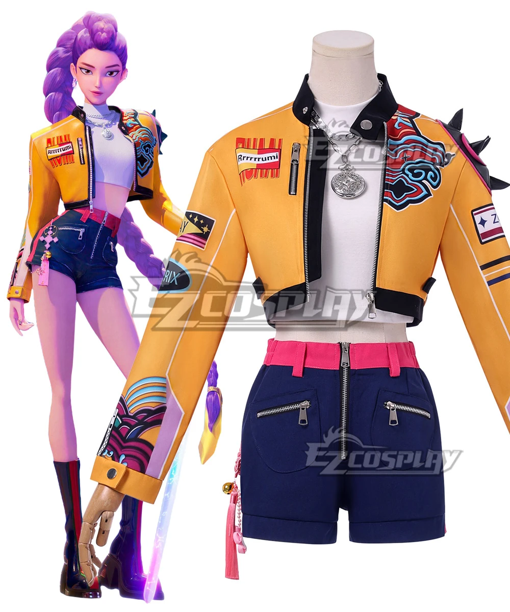 Kpop Demon Hunters Rumi Cosplay Costume 6 Kpop Demon Hunters Rumi Cosplay Costume - Image 6