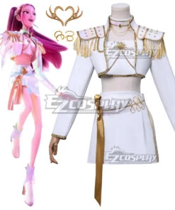 Kpop Demon Hunters What It Sounds Like Mira Cosplay Costume