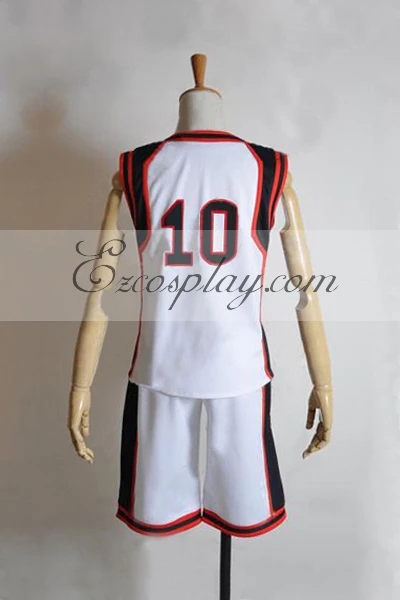 Kuroko's Basketball Seirin 10 Kagami Taiga Cosplay Costume 4 Kuroko's Basketball Seirin 10 Kagami Taiga Cosplay Costume - Image 4