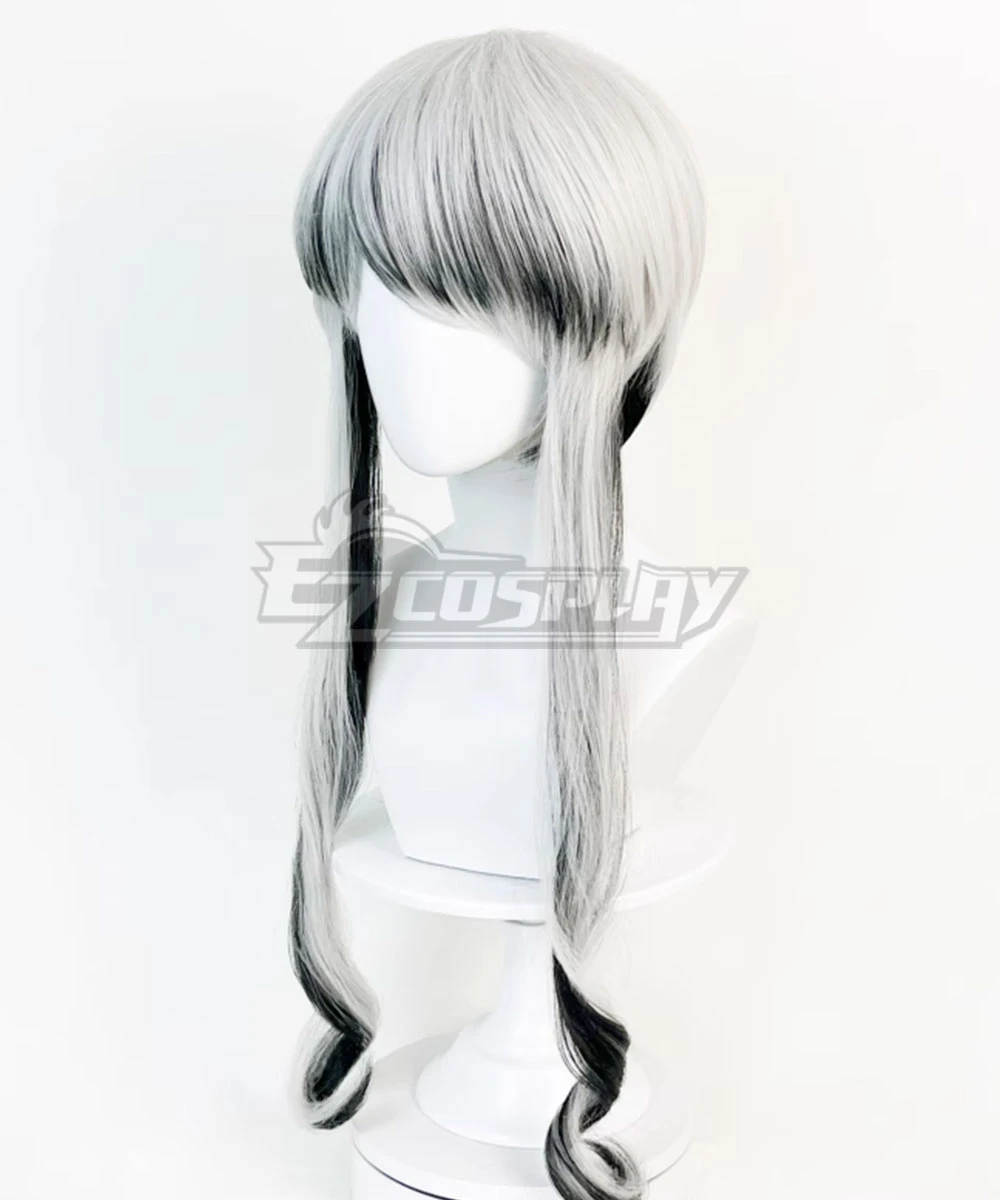 Land Of The Lustrous Houseki No Kuni Ghost Quartz Black White Cosplay Wig - Image 3