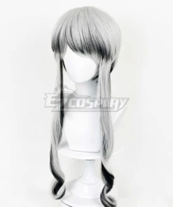 Land Of The Lustrous Houseki No Kuni Ghost Quartz Black White Cosplay Wig -EZCOSPLAY SHOP land of the lustrous houseki no kuni ghost quartz black white cosplay wig 4