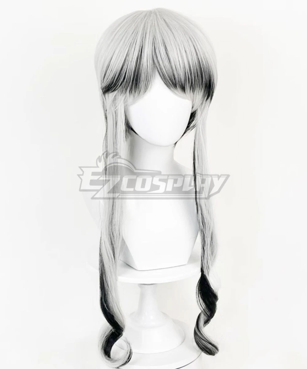 Land Of The Lustrous Houseki No Kuni Ghost Quartz Black White Cosplay Wig - Image 5