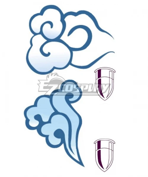 League Of Legends LOL Loose Cannon Jinx Tattoo Stickers Cosplay Accessory Prop 3 League Of Legends LOL Loose Cannon Jinx Tattoo Stickers Cosplay Accessory Prop - Image 3