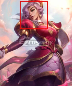 League Of Legend Fiora Heartpiercer Pink Cosplay Wig