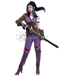 League Of Legends LOL Arcane Caitlyn B Version CosplayCostume
