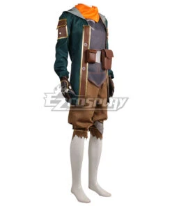 League Of Legends LOL Arcane 2 Firelight Ekko Cosplay Costume -EZCOSPLAY SHOP league of legends lol arcane firelight ekko cosplay costume 3