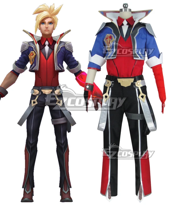 League Of Legends LOL Battle Academia Ezreal Cosplay Costume 1 League Of Legends LOL Battle Academia Ezreal Cosplay Costume