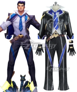 League Of Legends LOL Battle Academia Jayce Cosplay Costume