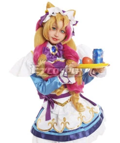 League Of Legends LOL Cafe Cuties Gwen Cosplay Costume -EZCOSPLAY SHOP league of legends lol cafe cuties gwen cosplay 4