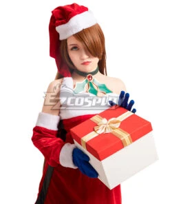 League Of Legends LOL Candy Cane Miss Fortune Christmas Cosplay Costume -EZCOSPLAY SHOP league of legends lol candy cane miss fortune christmas cosplay 5