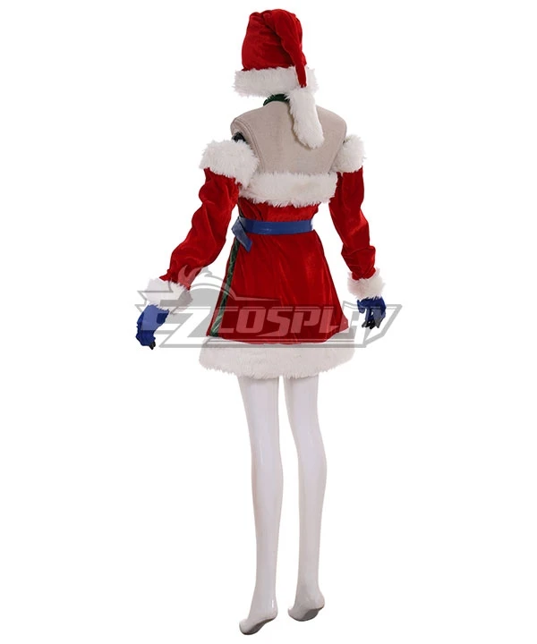 League Of Legends LOL Candy Cane Miss Fortune Christmas Cosplay Costume - Image 8