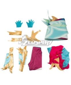 League Of Legends LOL Fae Dragon Ashe Cosplay Costume -EZCOSPLAY SHOP league of legends lol fae dragon ashe cosplay costume 12
