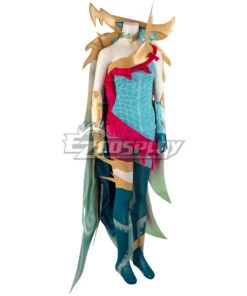 League Of Legends LOL Fae Dragon Ashe Cosplay Costume -EZCOSPLAY SHOP league of legends lol fae dragon ashe cosplay costume 3