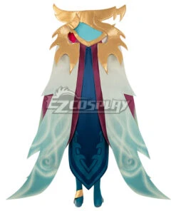 League Of Legends LOL Fae Dragon Ashe Cosplay Costume -EZCOSPLAY SHOP league of legends lol fae dragon ashe cosplay costume 4