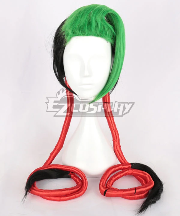 League Of Legends LOL Firecracker Jinx Multicolor Cosplay Wig - Image 2