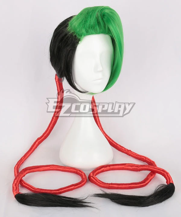 League Of Legends LOL Firecracker Jinx Multicolor Cosplay Wig - Image 3