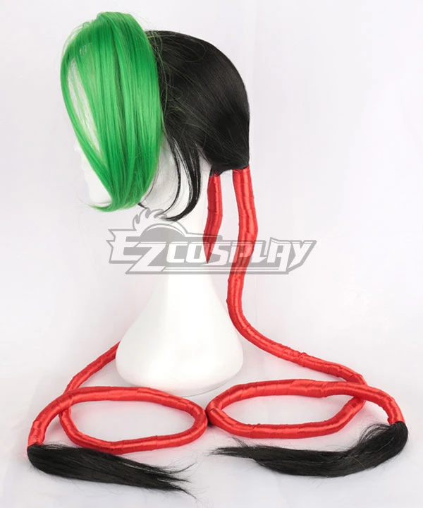 League Of Legends LOL Firecracker Jinx Multicolor Cosplay Wig - Image 4