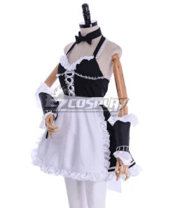League Of Legends LOL French Maid Nidalee Cosplay Costume -EZCOSPLAY SHOP league of legends lol french maid nidalee cosplay costume 3
