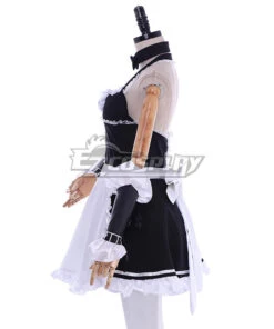 League Of Legends LOL French Maid Nidalee Cosplay Costume -EZCOSPLAY SHOP league of legends lol french maid nidalee cosplay costume 4