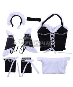 League Of Legends LOL French Maid Nidalee Cosplay Costume -EZCOSPLAY SHOP league of legends lol french maid nidalee cosplay costume 7