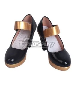 League Of Legends LOL KDA K/DA Ahri Black Cosplay Shoes -EZCOSPLAY SHOP league of legends lol kda ahri black cosplay shoes 2