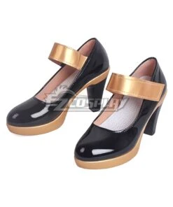 League Of Legends LOL KDA K/DA Ahri Black Cosplay Shoes -EZCOSPLAY SHOP league of legends lol kda ahri black cosplay shoes 3