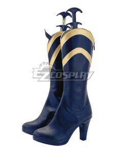 League Of Legends LOL Sentinel Diana Blue Shoes Cosplay Boots -EZCOSPLAY SHOP league of legends lol sentinel diana blue shoes cosplay boots 3
