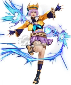 League Of Legends LOL Soul Fighter Lux Cosplay Costume