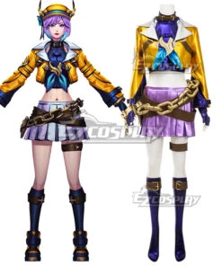 League Of Legends LOL Soul Fighter Lux Cosplay Costume -EZCOSPLAY SHOP league of legends lol soul fighter lux cosplay costume 1