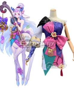 League Of Legends LOL Spirit Blossom Lillia Cosplay Costume