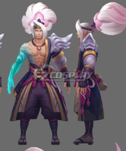 League Of Legends LOL Spirit Blossom Yasuo Cosplay Costume