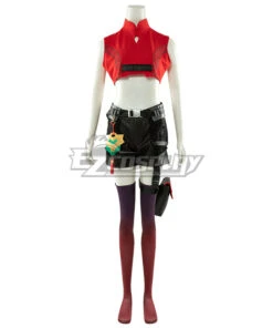 League Of Legends Wild Rift LOL Lunar Beast Miss Fortune Cosplay Costume -EZCOSPLAY SHOP league of legends wild rift lol lunar beast miss fortune cosplay costume 5