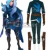 League Of Legends Xayah The Rebel SSG Skin Cosplay Costume -EZCOSPLAY SHOP league of legends xayah the rebel ssg skin cosplay costume