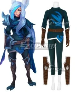 League Of Legends Xayah The Rebel SSG Skin Cosplay Costume