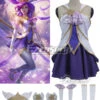 League Of Legends LOL Star Guardian Janna Purple Cosplay Costume -EZCOSPLAY SHOP lol0071