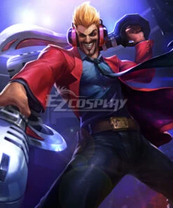 League Of Legends LOL Primetime Draven The Glorious Executioner Cosplay Costume