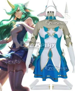 League Of Legends LOL Star Guardian Soraka Cosplay Costume