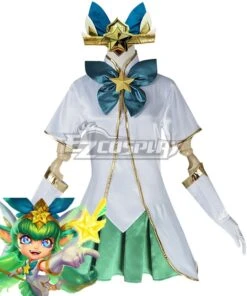 League Of Legends LOL Star Guardian Lulu Cosplay Costume