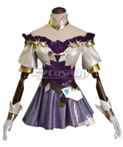 League Of Legends LOL The Starry-Eyed Songstress Seraphine Cosplay Costume -EZCOSPLAY SHOP lol the starry eyed songstress seraphine cosplay costume 2