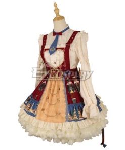 Lolita Jsk Christmas Christmas Story Sweet Lolita Classic Lolita Dress Cosplay Costume 12 Lolita Jsk Christmas Christmas Story Sweet Lolita Classic Lolita Dress Cosplay Costume -EZCOSPLAY SHOP lolita jsk christmas christmas story sweet lolita 3