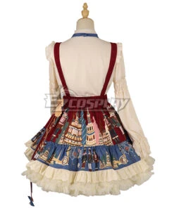Lolita Jsk Christmas Christmas Story Sweet Lolita Classic Lolita Dress Cosplay Costume 13 Lolita Jsk Christmas Christmas Story Sweet Lolita Classic Lolita Dress Cosplay Costume -EZCOSPLAY SHOP lolita jsk christmas christmas story sweet lolita 4