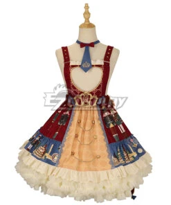 Lolita Jsk Christmas Christmas Story Sweet Lolita Classic Lolita Dress Cosplay Costume 14 Lolita Jsk Christmas Christmas Story Sweet Lolita Classic Lolita Dress Cosplay Costume -EZCOSPLAY SHOP lolita jsk christmas christmas story sweet lolita 5