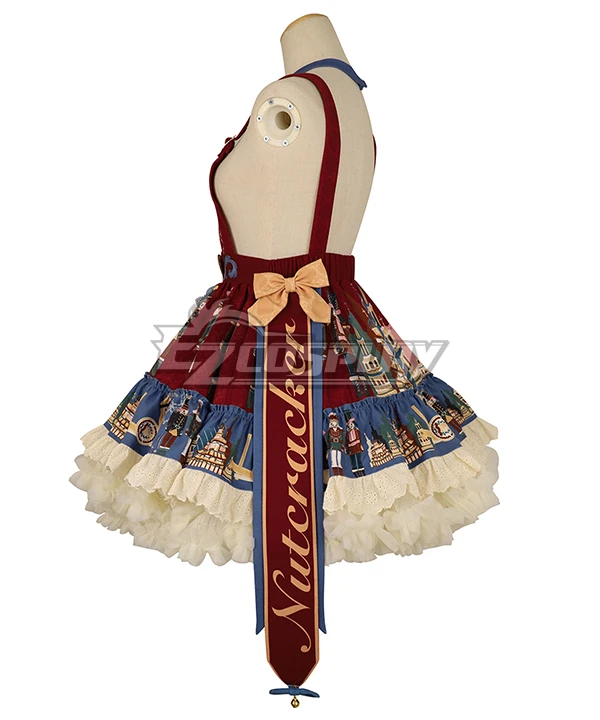 Lolita Jsk Christmas Christmas Story Sweet Lolita Classic Lolita Dress Cosplay Costume 6 Lolita Jsk Christmas Christmas Story Sweet Lolita Classic Lolita Dress Cosplay Costume - Image 6