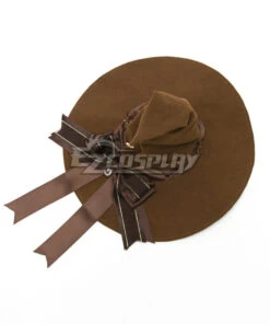 Lolita Series Halloween Wizard Brown Hat Cosplay Accessory Prop -EZCOSPLAY SHOP lolita series halloween wizard brown hat cosplay accessory prop 3