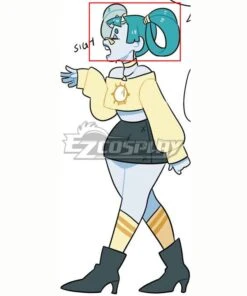 Lovestruck Dorethea Blue Cosplay Wig